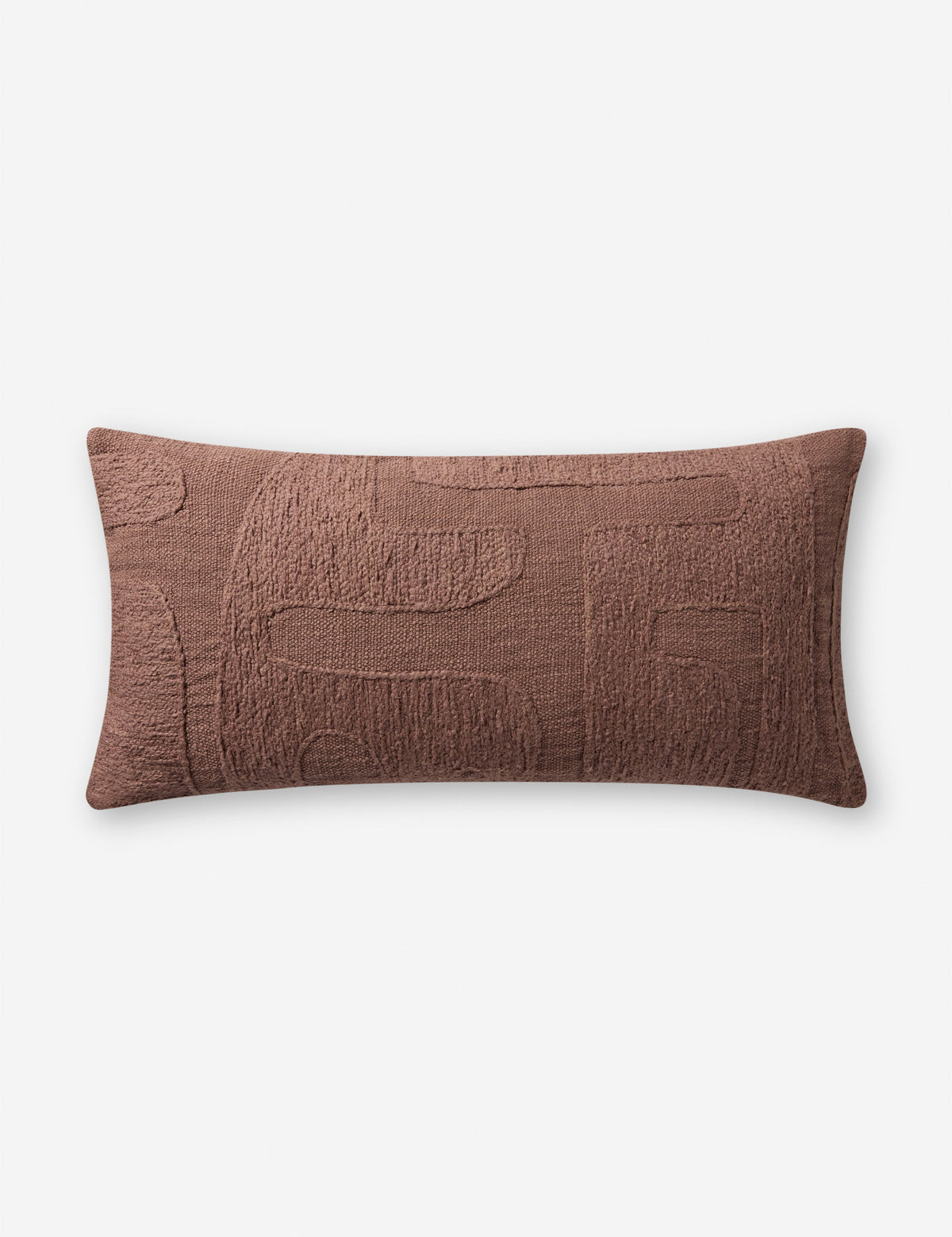 Organic Embroidered Pillow by Brigette Romanek x Loloi