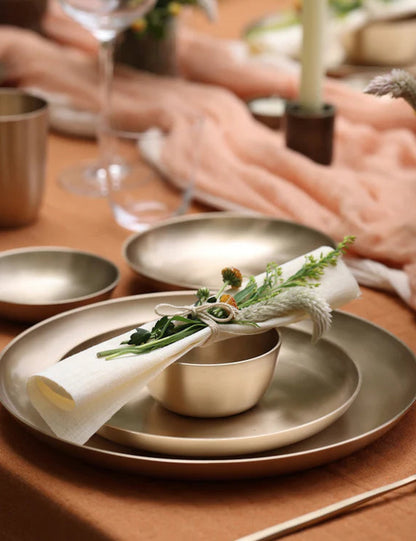 Luxe Kansa Platter by Fleck