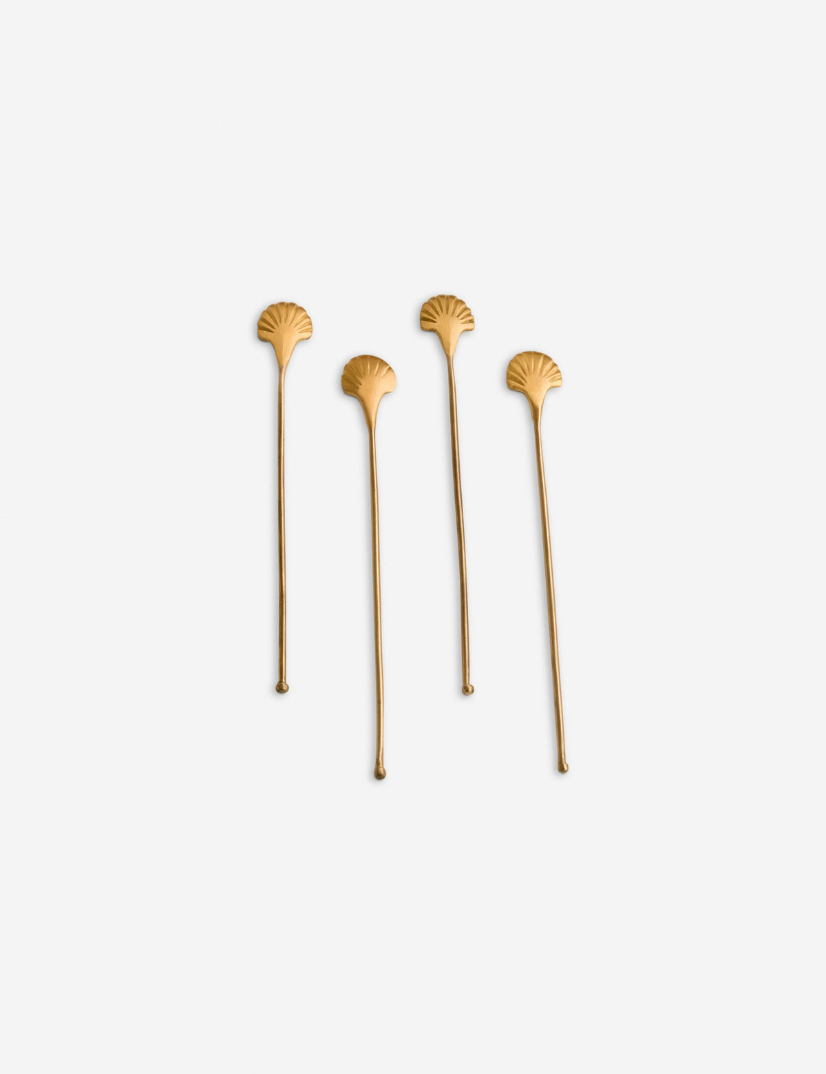 Seashell Stirrer (Set of 4) by Fleck