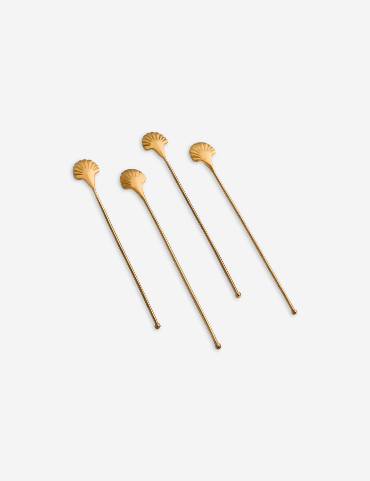 Seashell Stirrer (Set of 4) by Fleck