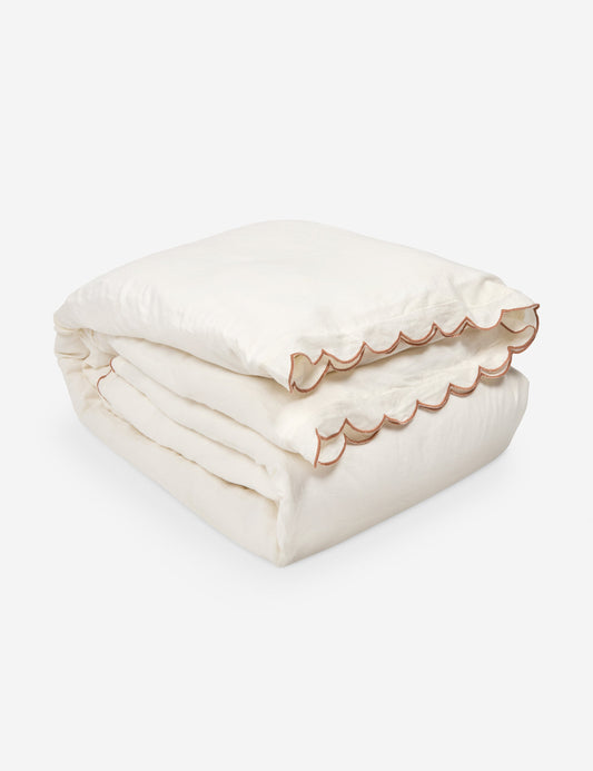 Kelly Linen Duvet Cover by Pom Pom At Home