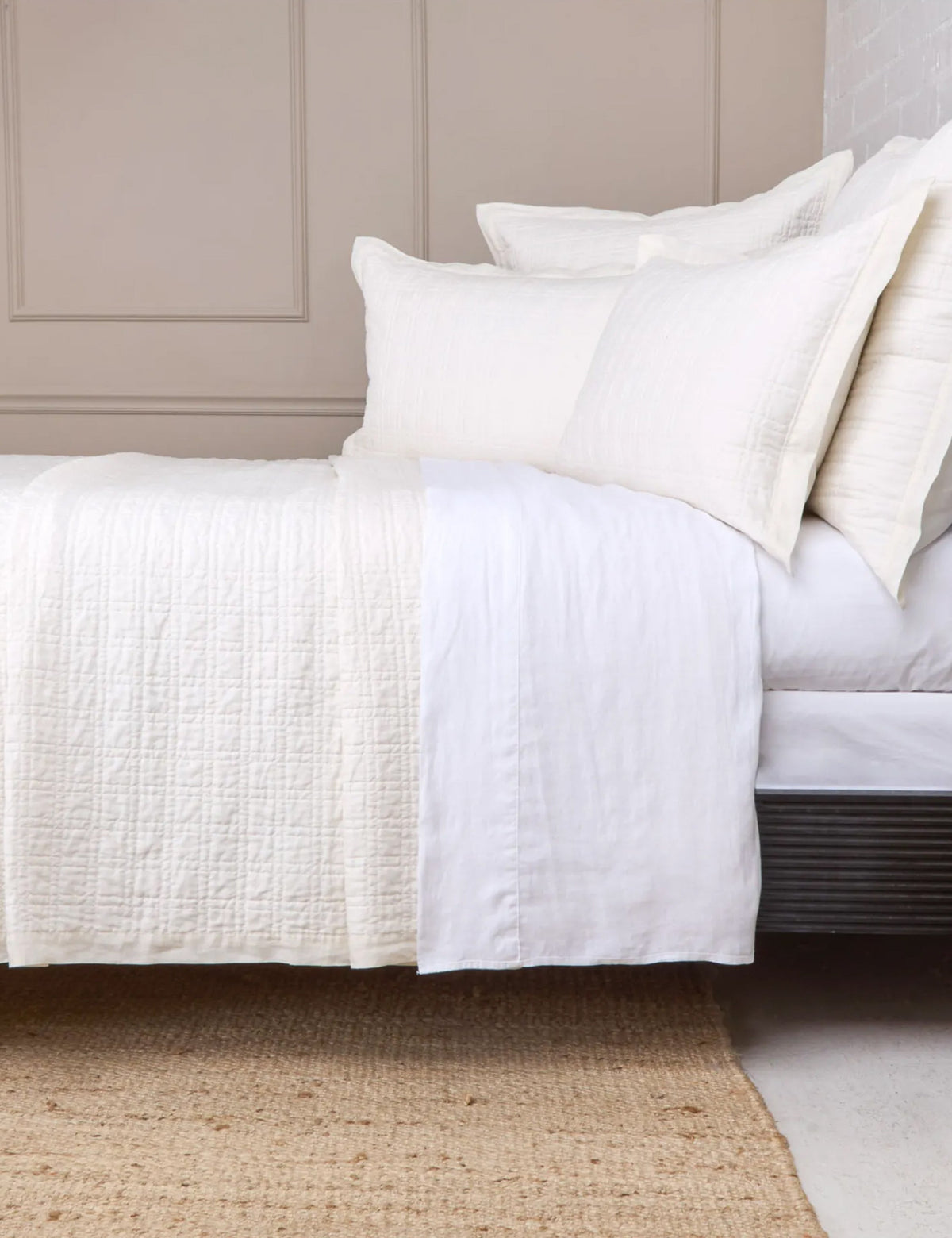 Owen Linen Cotton Coverlet by Pom Pom at Home