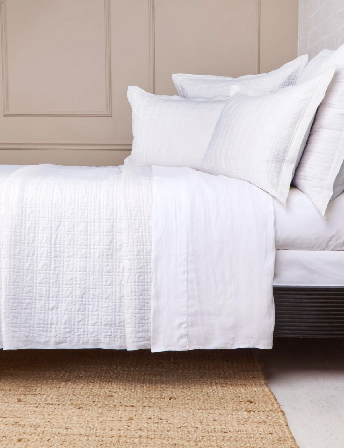Owen Linen Cotton Coverlet by Pom Pom at Home