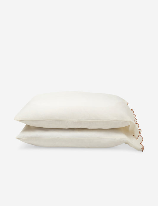 Kelly Linen Pillowcases (Set of 2) by Pom Pom At Home