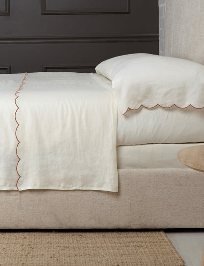 Kelly Linen Pillowcases (Set of 2) by Pom Pom At Home