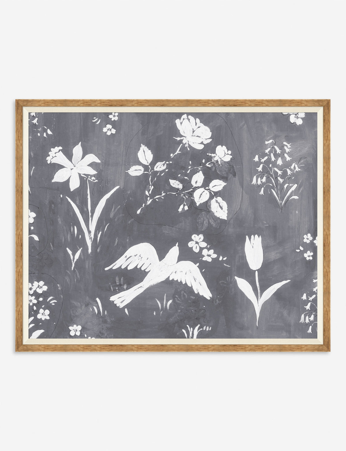 Flower Garden Print by Paule Marrot