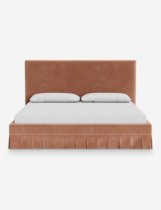 Portola Pleated Platform Bed