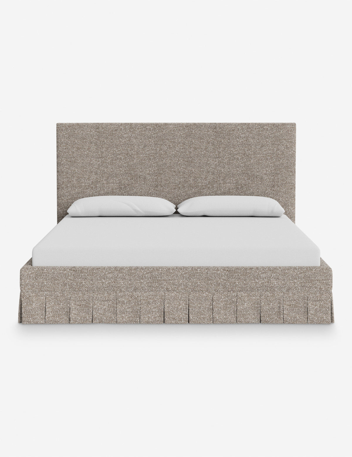 Portola Pleated Platform Bed