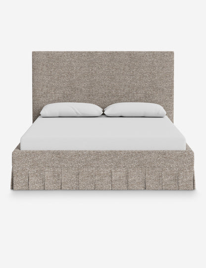 Portola Pleated Platform Bed