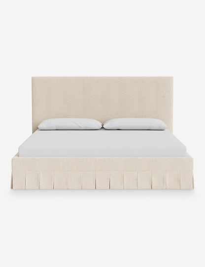 Portola Pleated Platform Bed