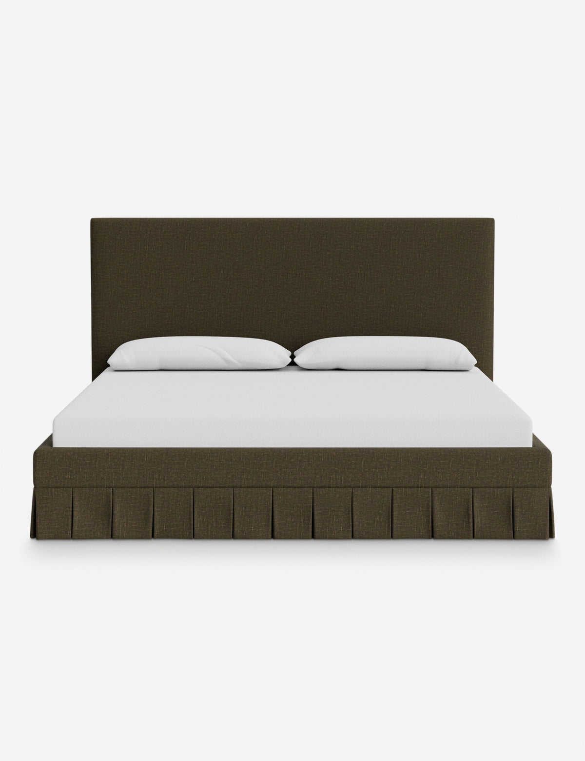 Portola Pleated Platform Bed