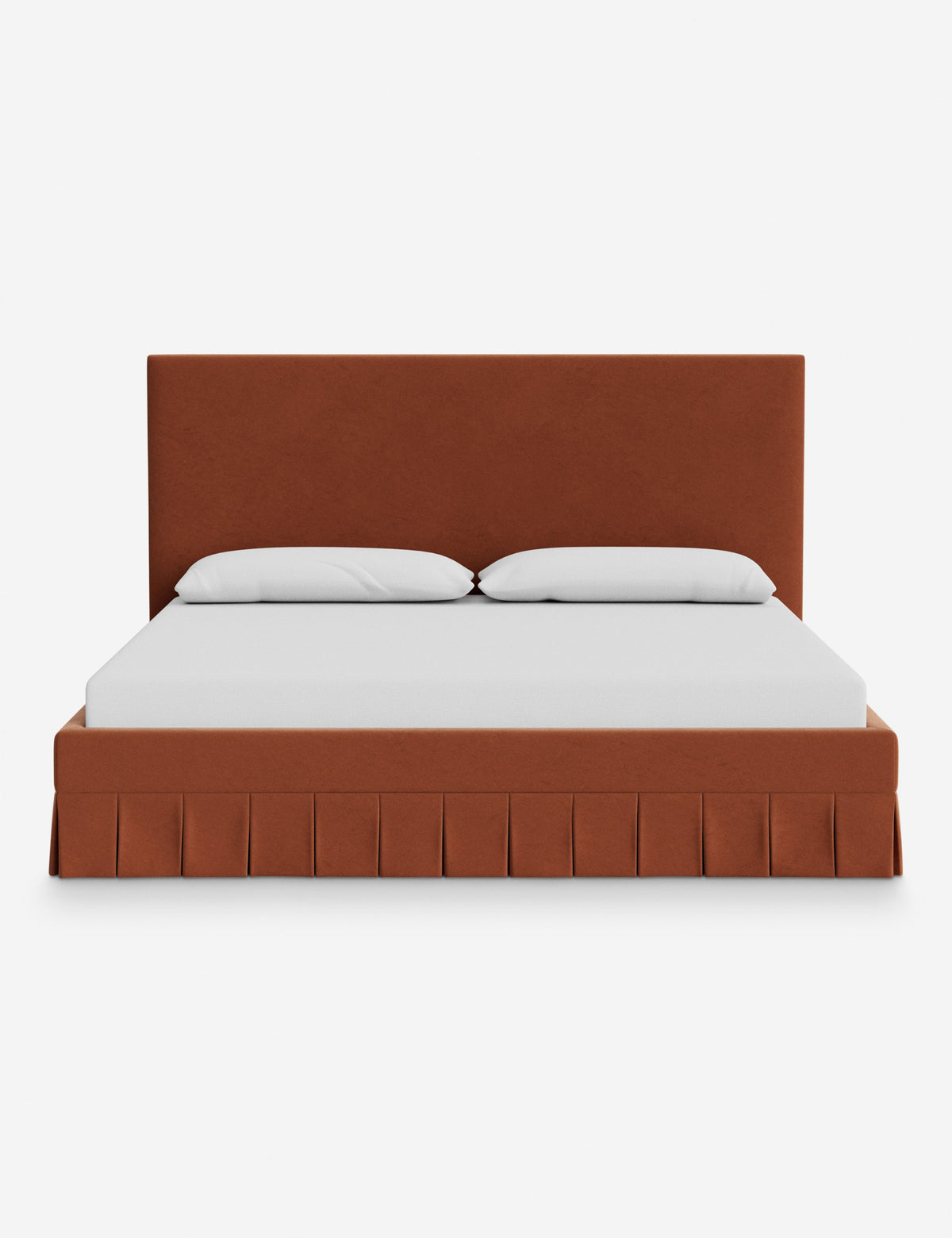 Portola Pleated Platform Bed