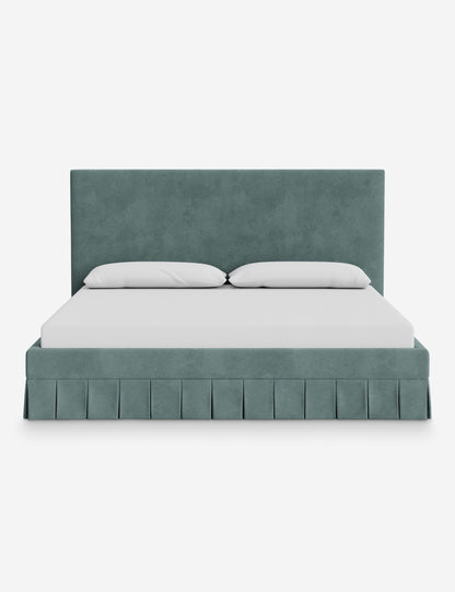 Portola Pleated Platform Bed