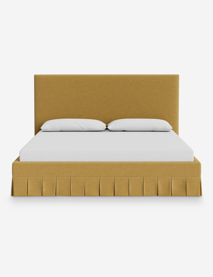 Portola Pleated Platform Bed