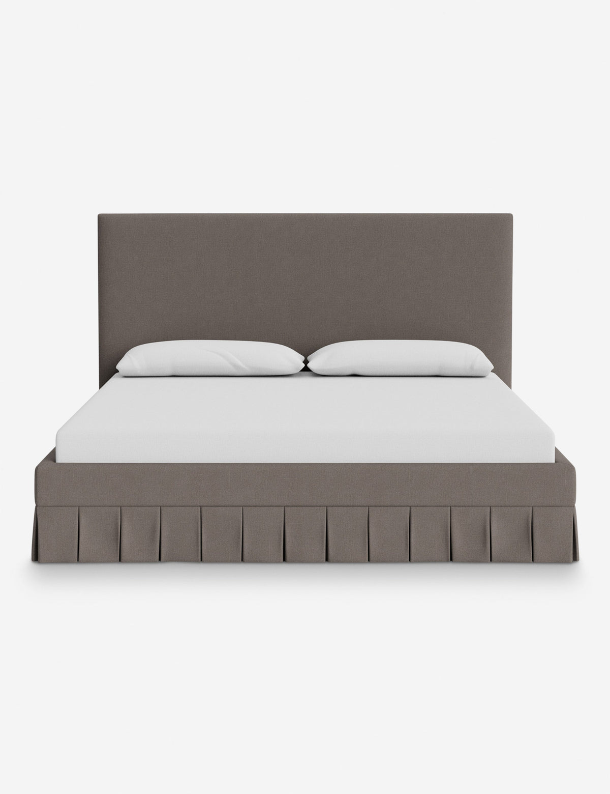 Portola Pleated Platform Bed