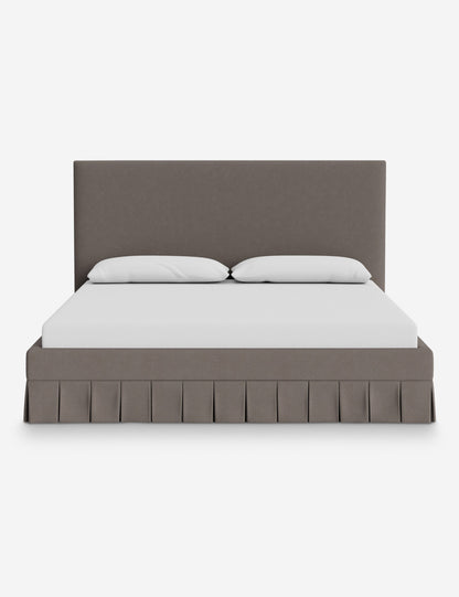 Portola Pleated Platform Bed