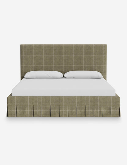 Portola Pleated Platform Bed