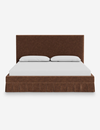 Portola Pleated Platform Bed