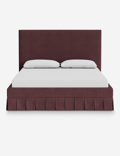 Portola Pleated Platform Bed
