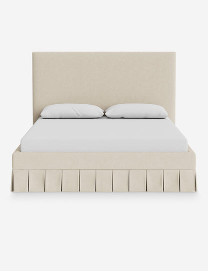 Portola Pleated Platform Bed