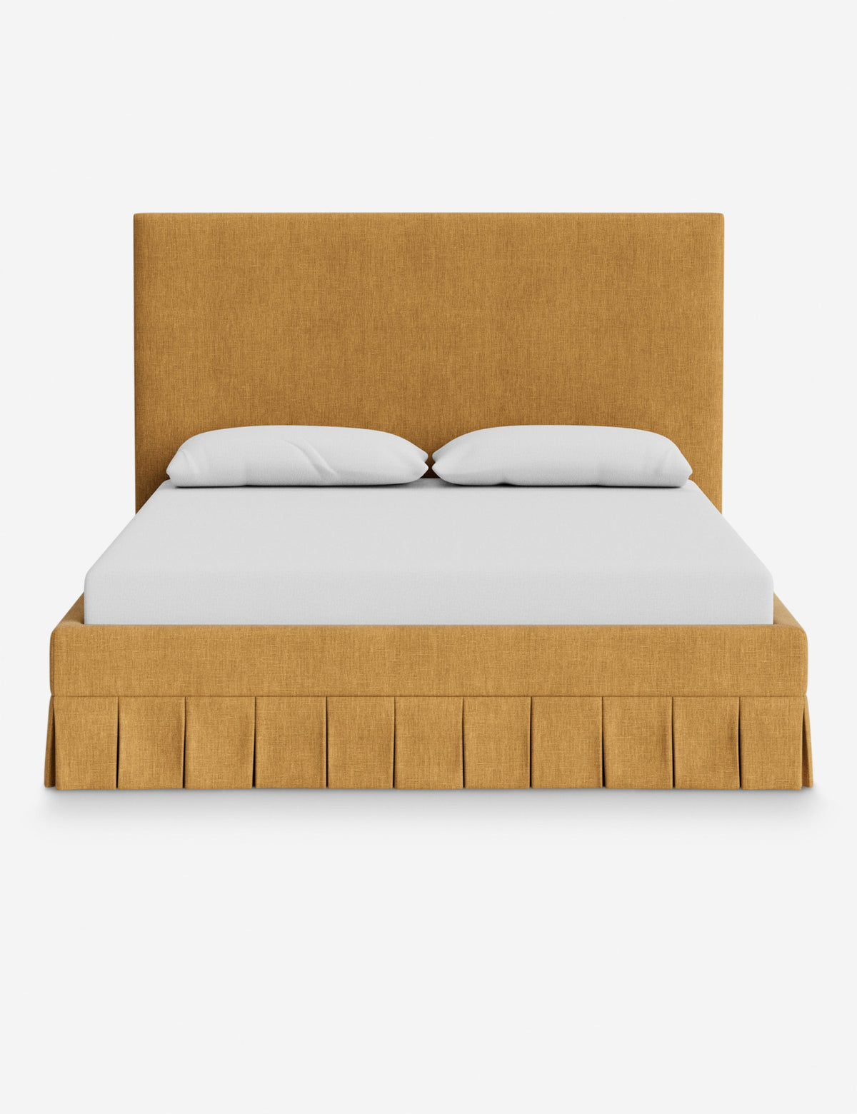 Portola Pleated Platform Bed