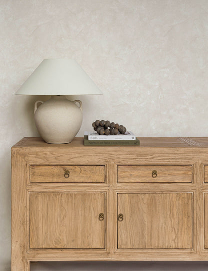 Faux Roman Clay Peel + Stick Wallpaper by Pure Salt
