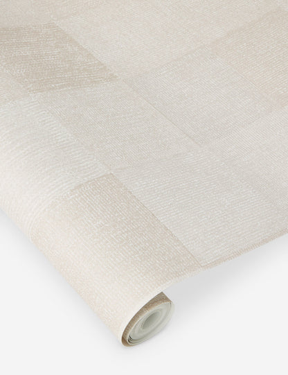 Textured Check Peel + Stick Wallpaper by Pure Salt