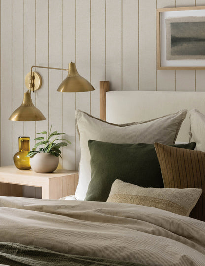 Bursa Stripe Peel + Stick Wallpaper by Pure Salt