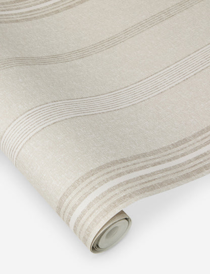 Anatolia Stripe Textured Peel + Stick Wallpaper by Pure Salt