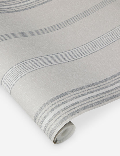 Anatolia Stripe Textured Peel + Stick Wallpaper by Pure Salt