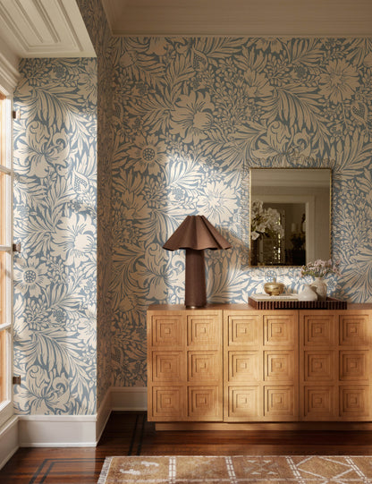 Modern Acanthus Peel + Stick Wallpaper by Erin & Ben Co.