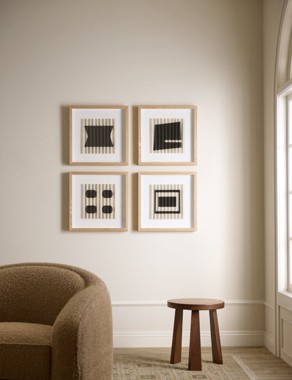 Pleated Abstract by Bobby Berk