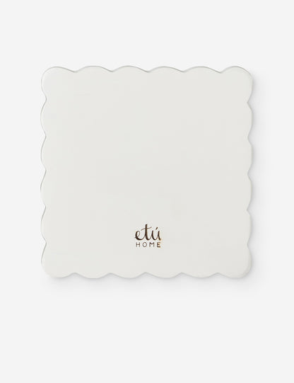 Scalloped Wood Appetizer Cheese Boards (Set of 2) by etúHOME