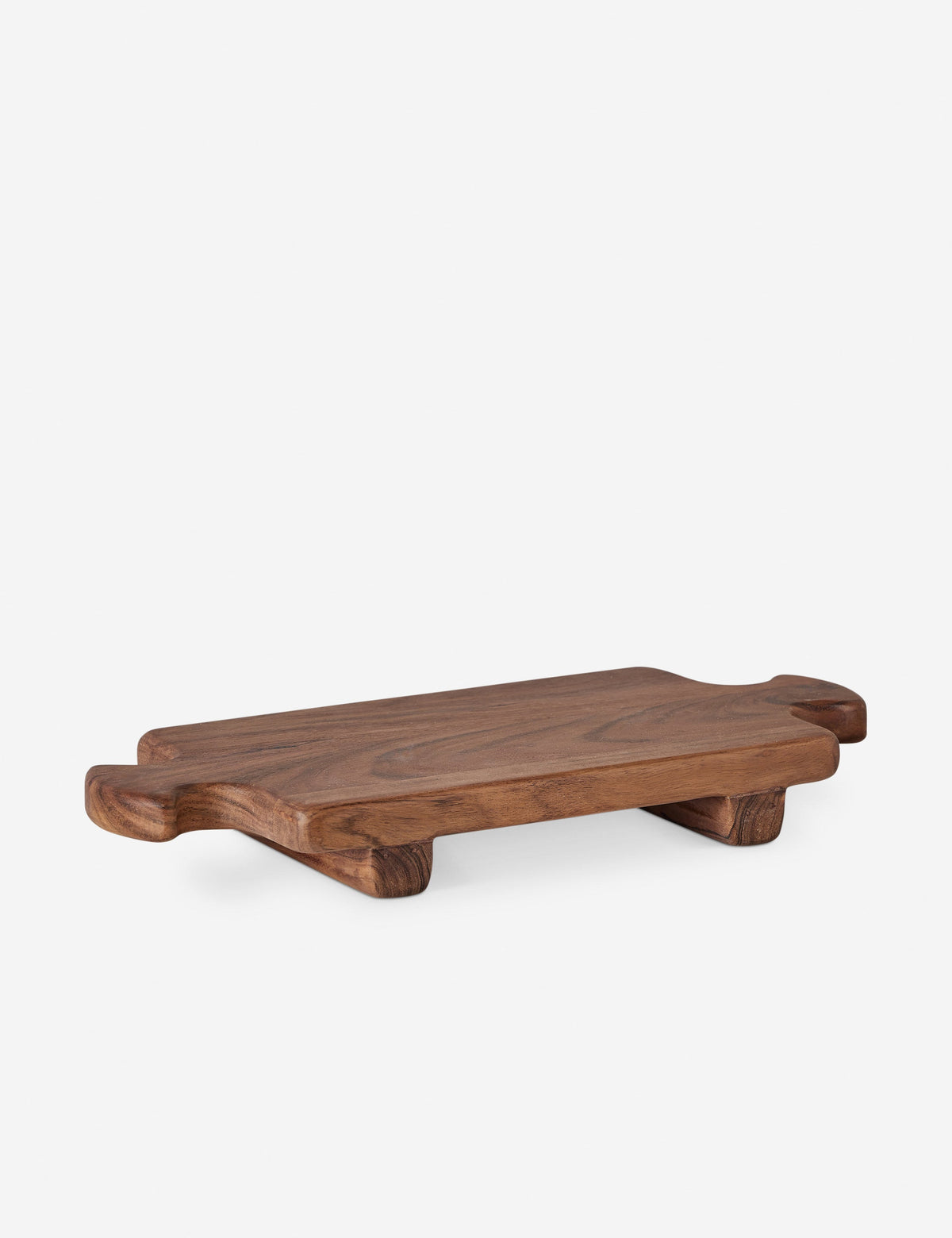 Normandy Wood Riser Footed Tray by etúHOME