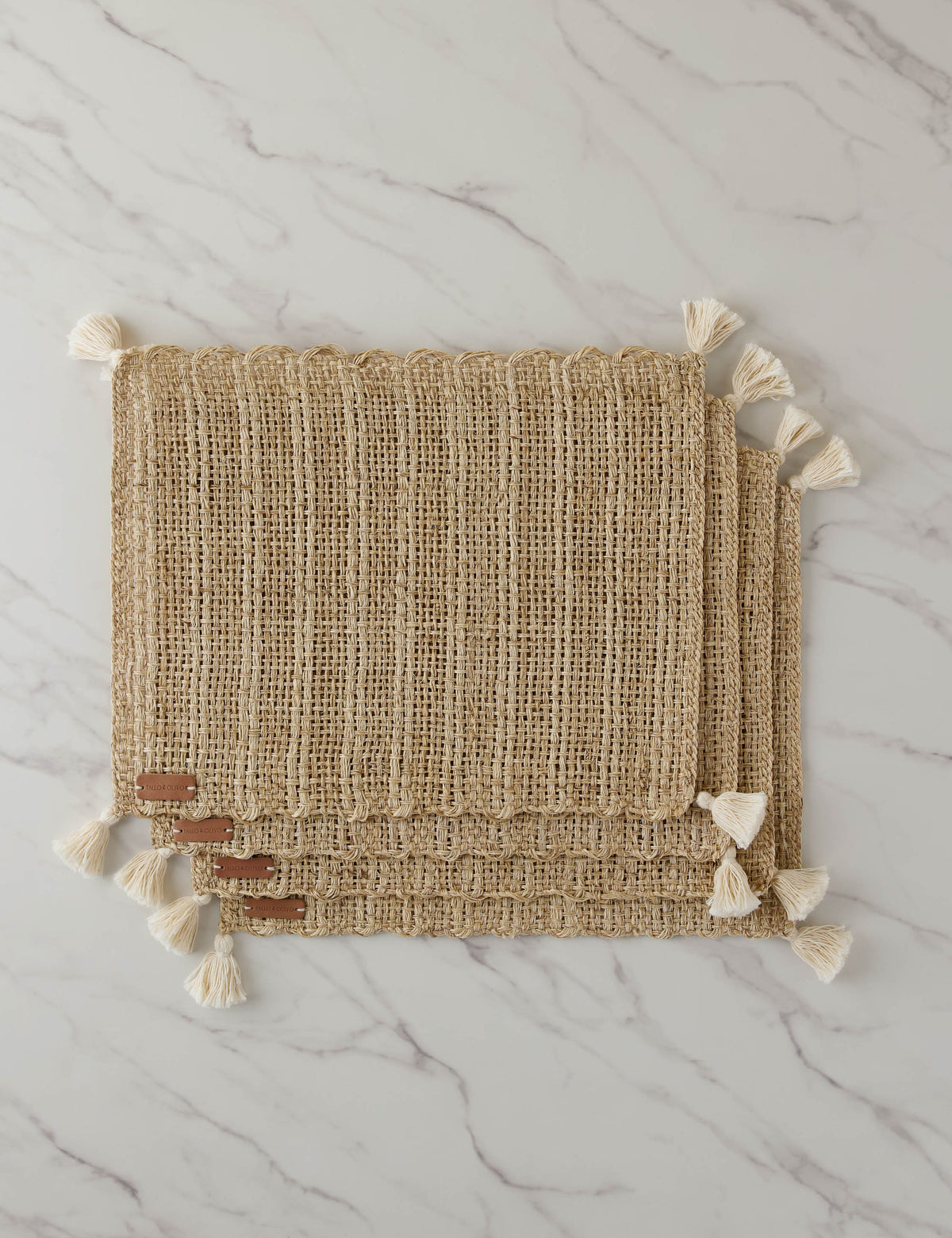 Tassel Placemats (Set of 4) by Tallo de Olivo