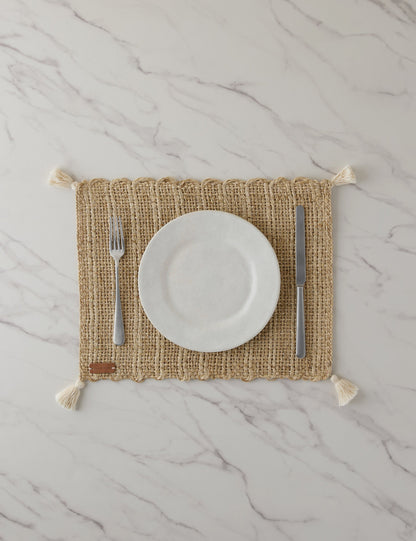Tassel Placemats (Set of 4) by Tallo de Olivo