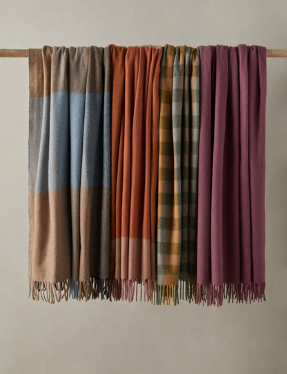 Recycled Wool Throw by TBCo