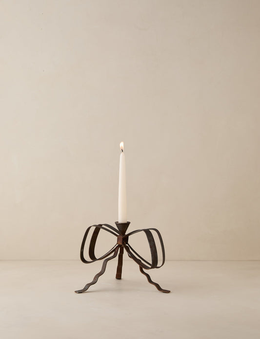 Ribbon Candlestick by Sarah Sherman Samuel