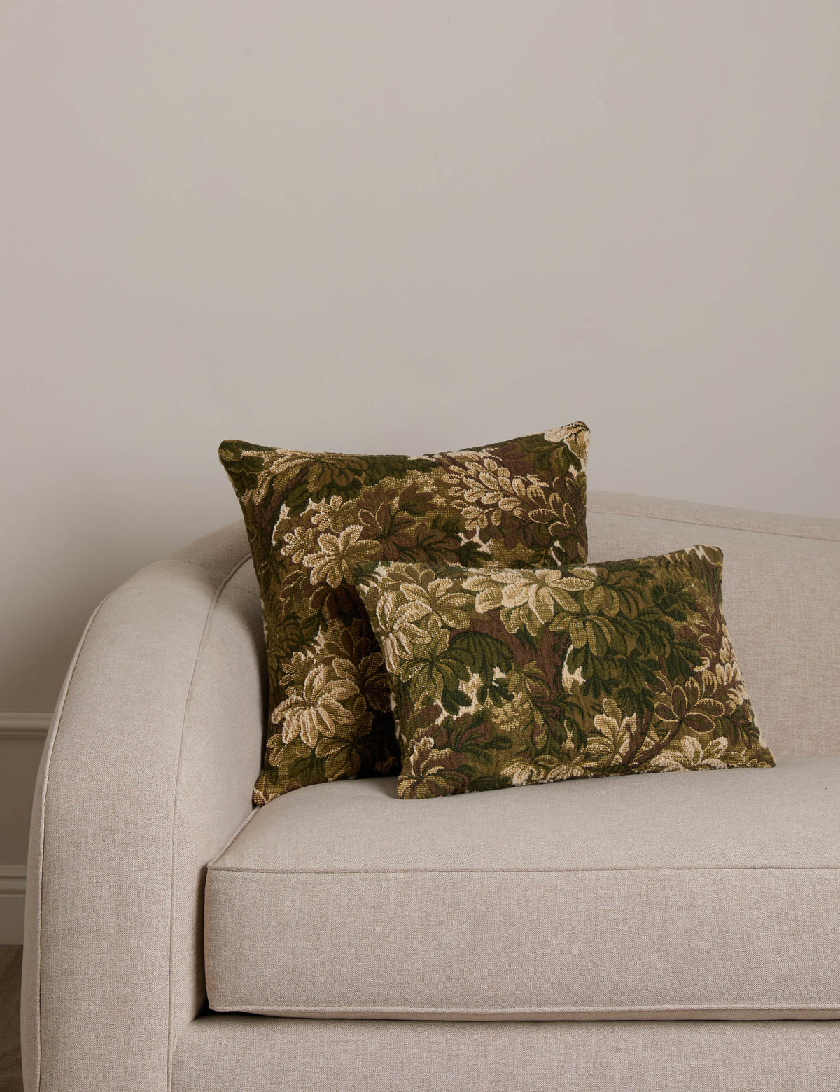 Ridge Edge Pillow by Scalamandre