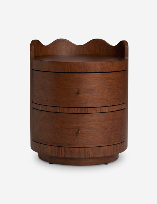 Open Box: Ripple Nightstand, Vintage Brown by Sarah Sherman Samuel