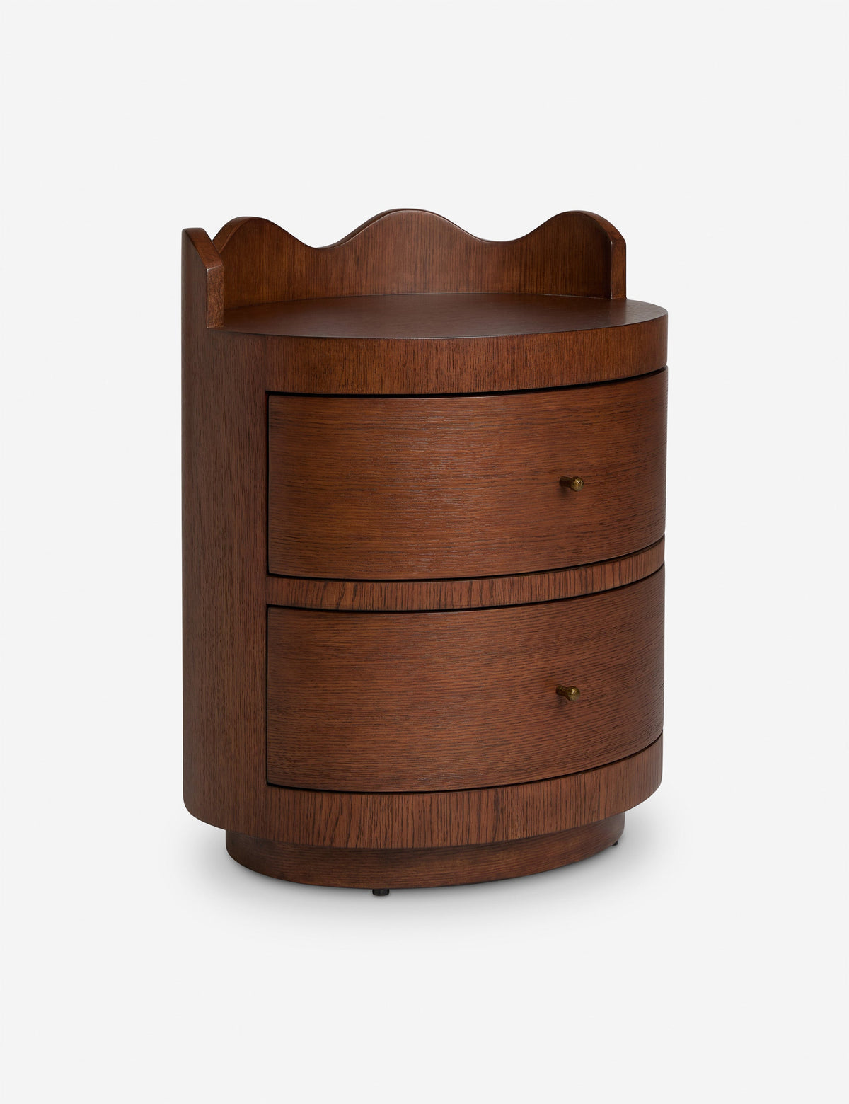 Open Box: Ripple Nightstand, Vintage Brown by Sarah Sherman Samuel