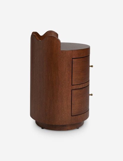 Open Box: Ripple Nightstand, Vintage Brown by Sarah Sherman Samuel
