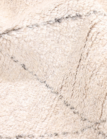 Ferra Hand-Knotted Wool-Blend Moroccan Style Shag Rug