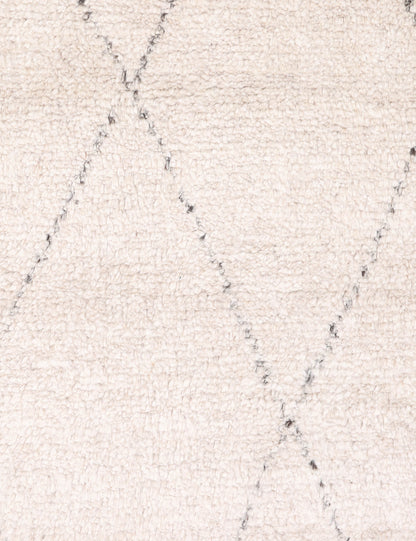 Ferra Hand-Knotted Wool-Blend Moroccan Style Shag Rug