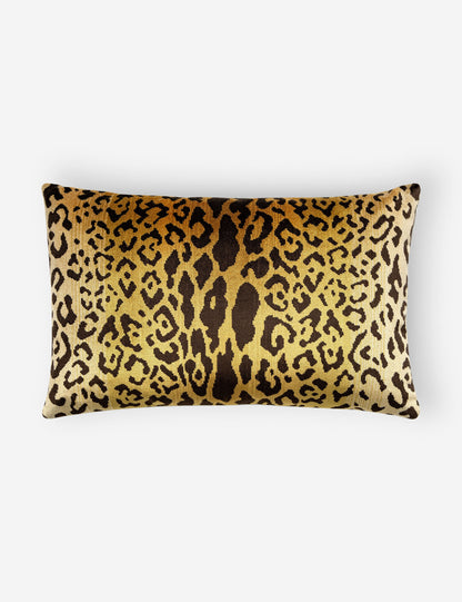 Leopardo Silk Pillow by Scalamandré