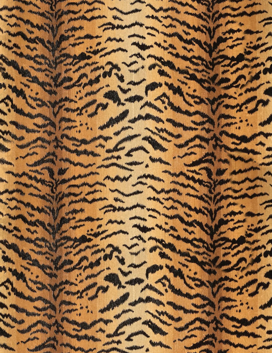 Tigre Velvet Fabric by Scalamandre