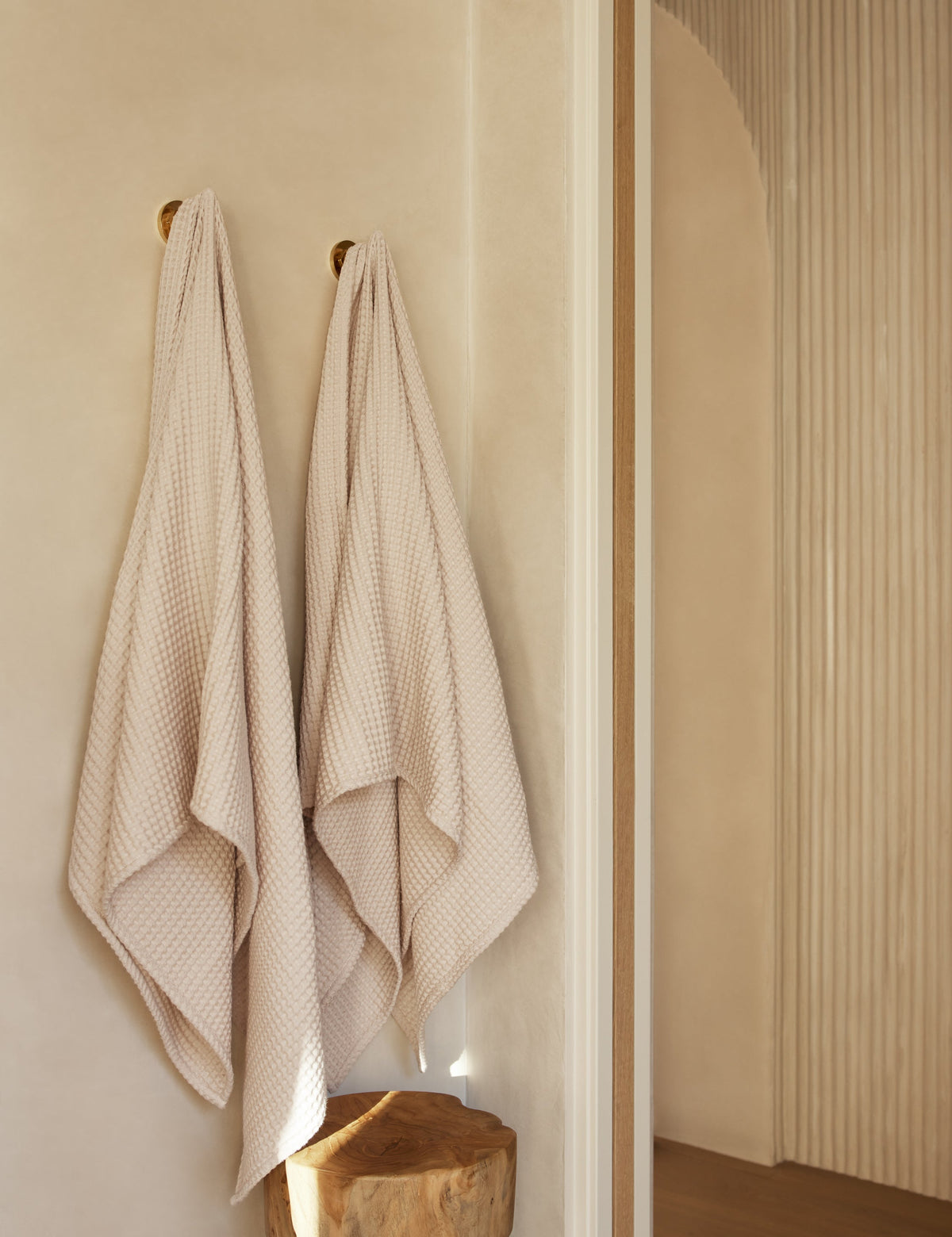 Bexley Organic Cotton Waffle Towel