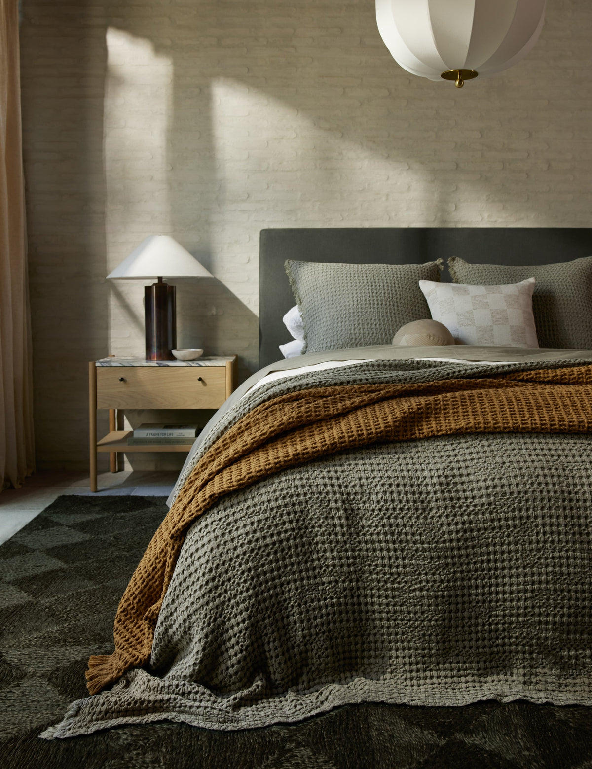 Lenora Textured Cotton Linen Sham
