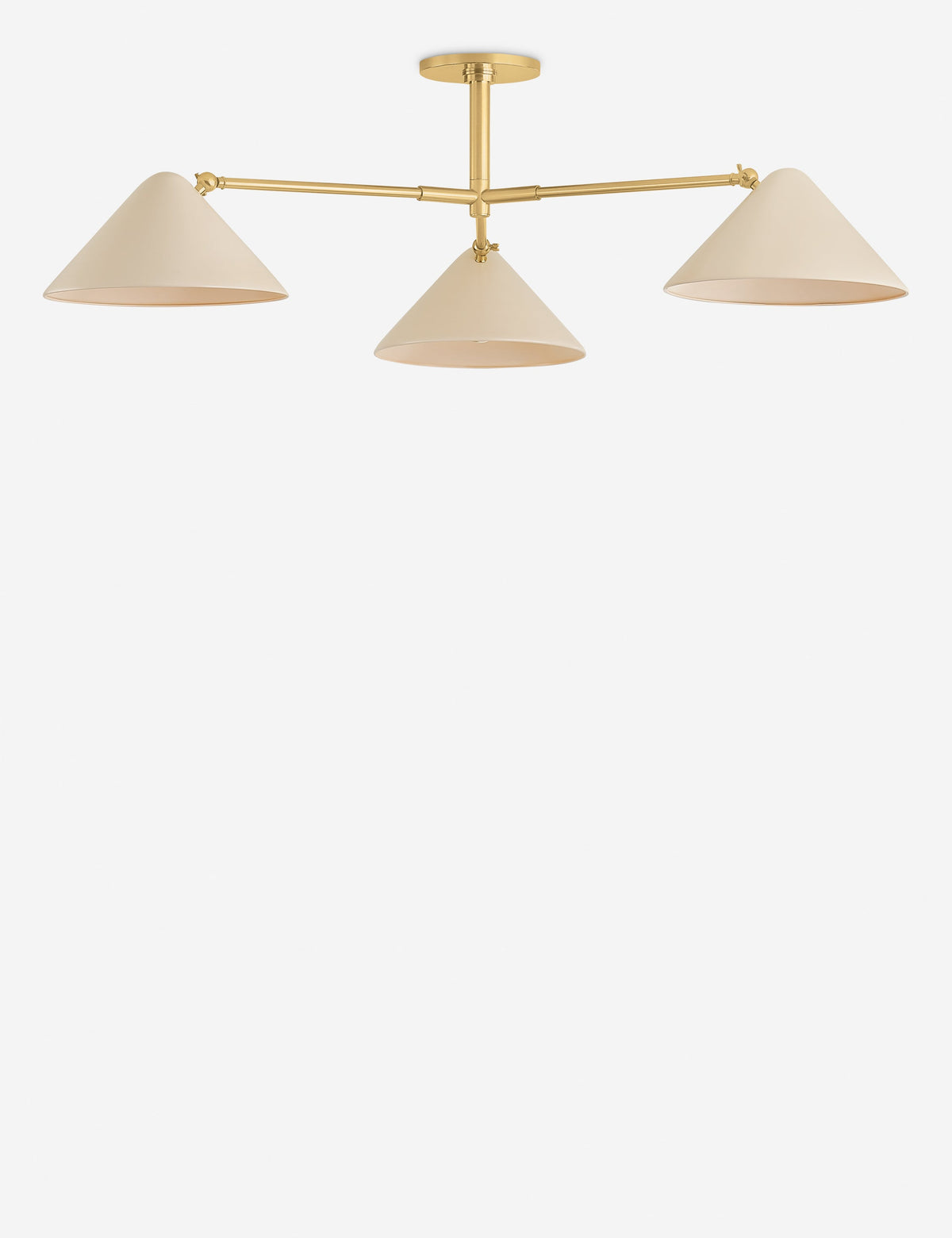 Citrine Semi-Flush Mount Light