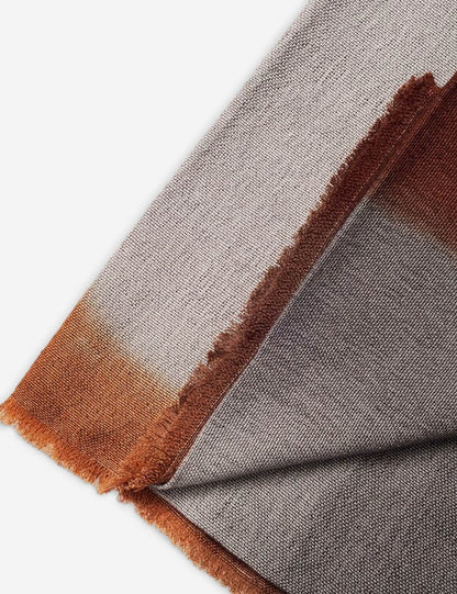 Simply Taupe Wool Throw by Studio Variously